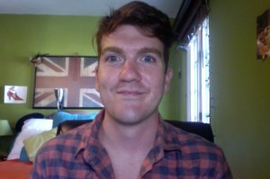 As per usual, I look manic.