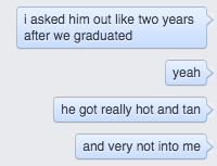 Still stings. Just kidding I'm fine. I have no pride or dignity. 